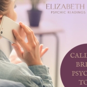 An American Woman on the phone to a British Psychic Reader