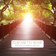 a wooden bridge leading into bright light, symbolising life path readings