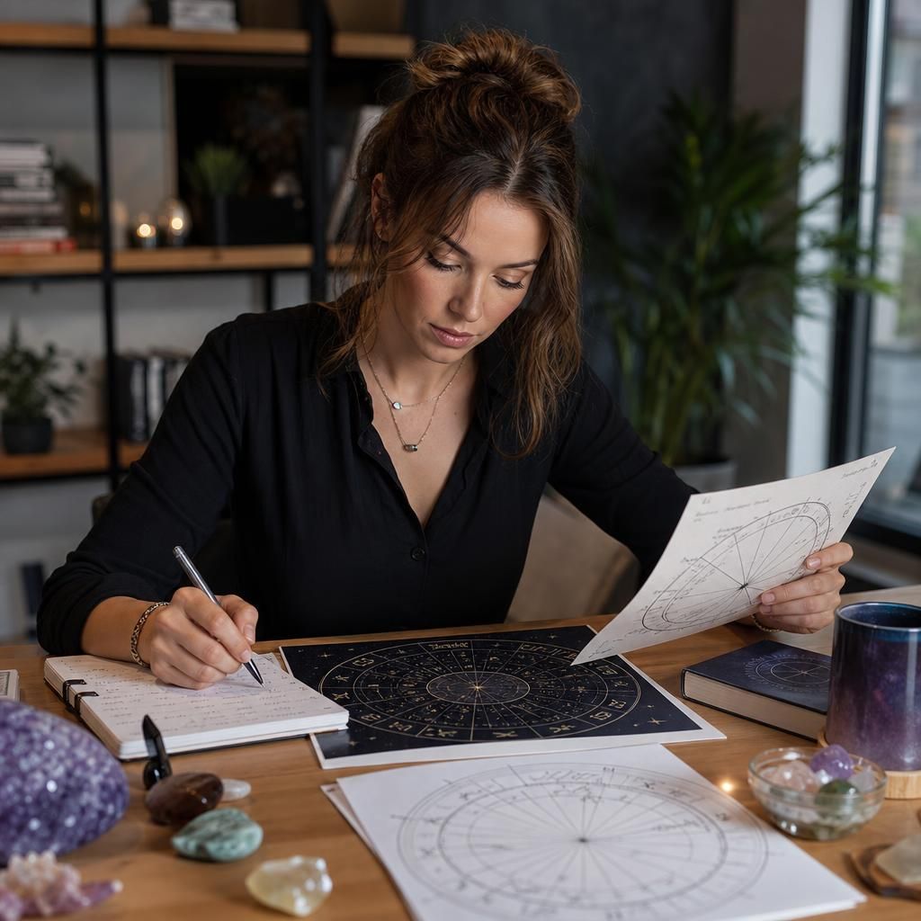 Planets in alignment symbolising compatibility in astrology