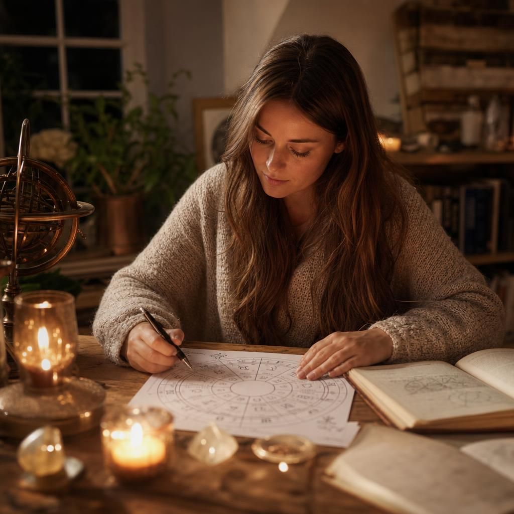 Reading a love horoscope