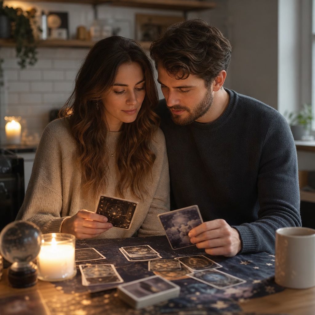 Clairvoyant reading session