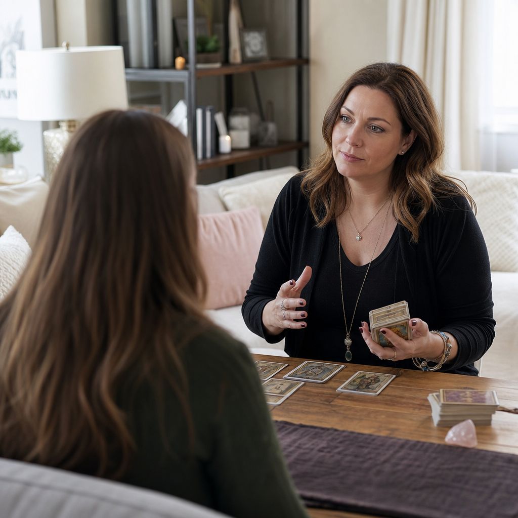 Clairvoyant reading focusing on relationship energy