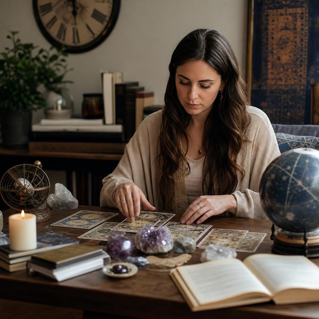 Psychic reading for life transitions